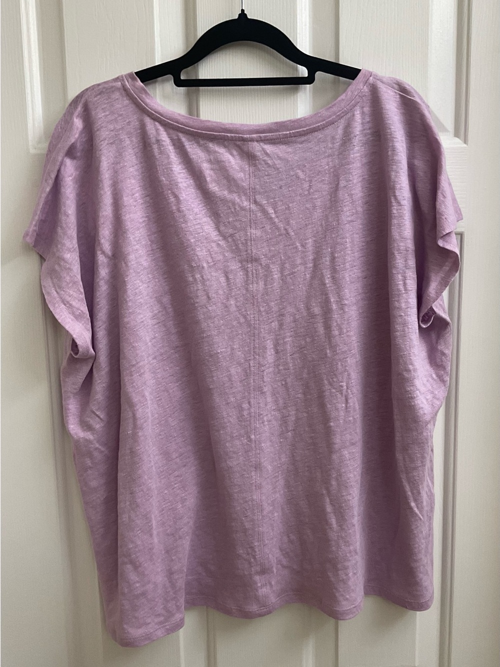 EILEEN FISHER Linen Tee - Picture 2 of 6